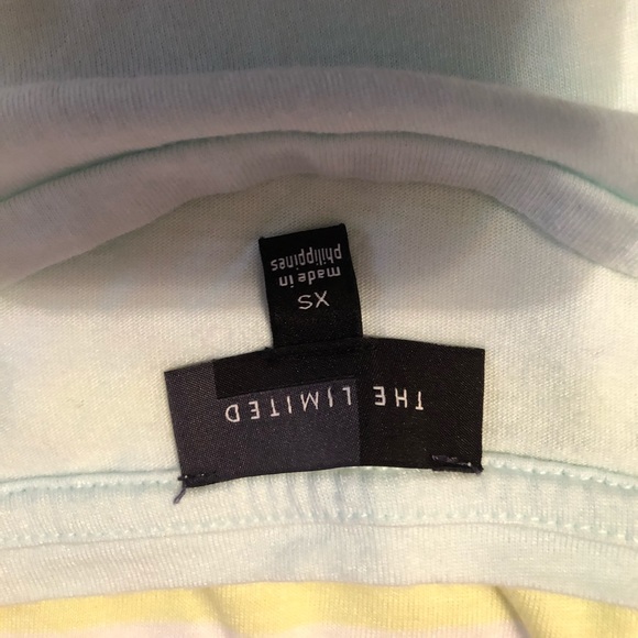 The Limited 3/4 Sleeved Striped T-shirt - Picture 3 of 3